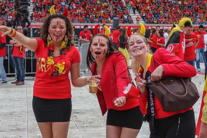 Love The Samba België - Algerije @ Ghelamco Arena, picture 15, photographed by Alex Wyckmans - FrontView Magazine