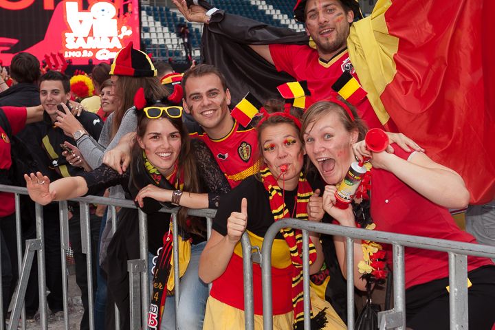 Love The Samba België - Algerije @ Ghelamco Arena, picture 63, photographed by Alex Wyckmans - FrontView Magazine