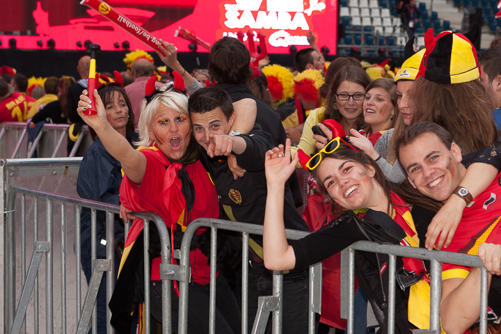 Love The Samba België - Algerije @ Ghelamco Arena, picture 64, photographed by Alex Wyckmans - FrontView Magazine
