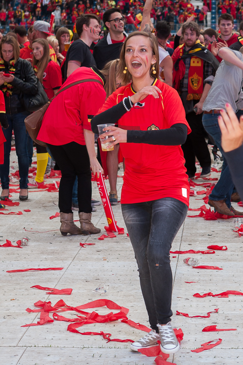 Love The Samba België - Algerije @ Ghelamco Arena, picture 67, photographed by Alex Wyckmans - FrontView Magazine