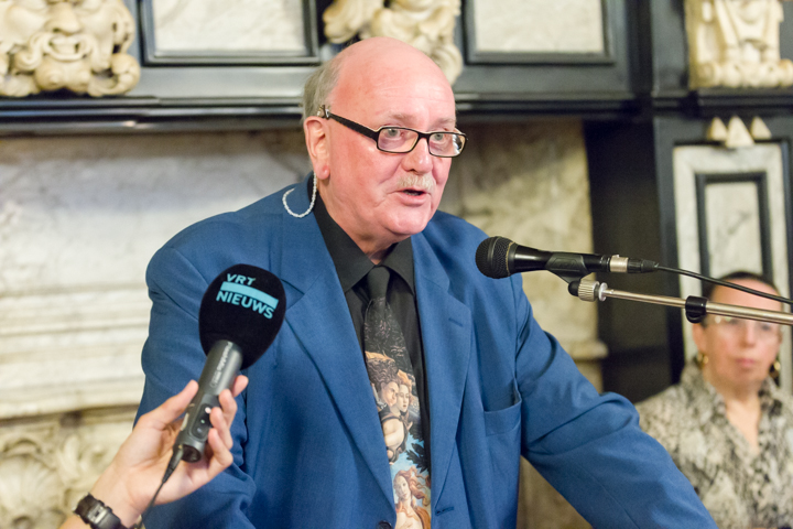 Huldiging Will Ferdy @ Stadhuis Gent, picture 36, photographed by Guy Danneels - FrontView Magazine