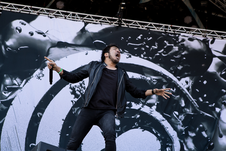 Crossfaith @ Hellfest 2014, picture 2, photographed by Dorien Goetschalckx - FrontView Magazine