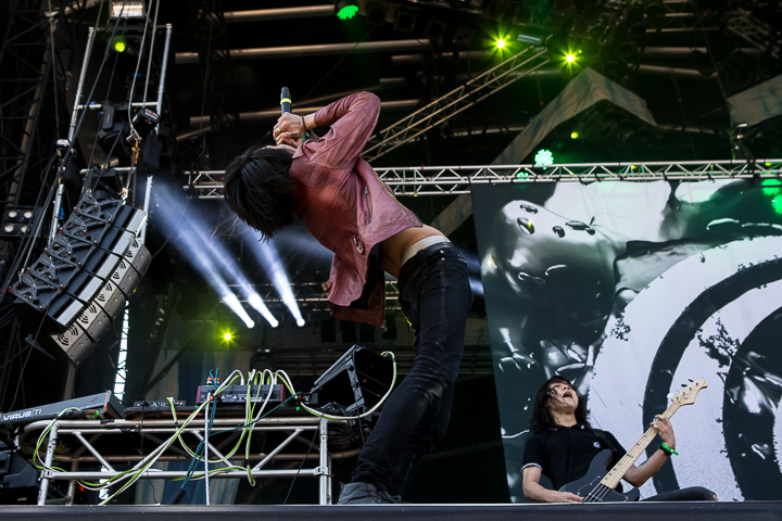 Crossfaith @ Hellfest 2014, picture 3, photographed by Dorien Goetschalckx - FrontView Magazine