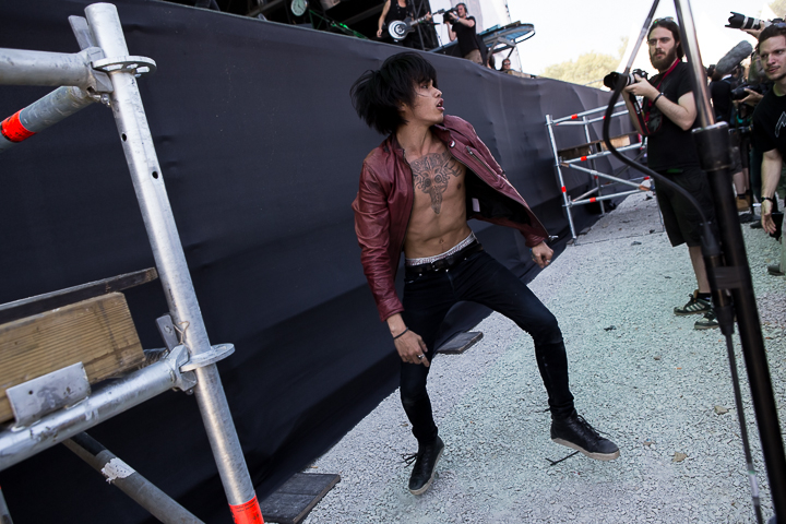 Crossfaith @ Hellfest 2014, picture 6, photographed by Dorien Goetschalckx - FrontView Magazine