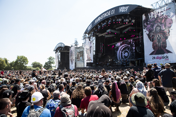 Crossfaith @ Hellfest 2014, picture 15, photographed by Dorien Goetschalckx - FrontView Magazine