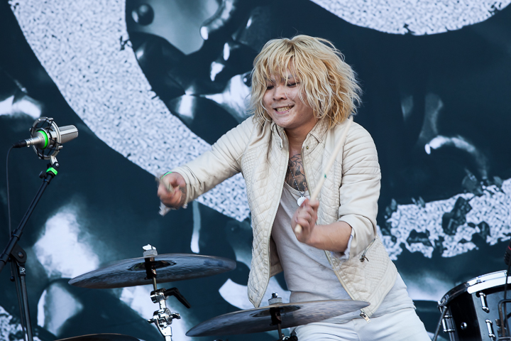 Crossfaith @ Hellfest 2014, picture 16, photographed by Dorien Goetschalckx - FrontView Magazine
