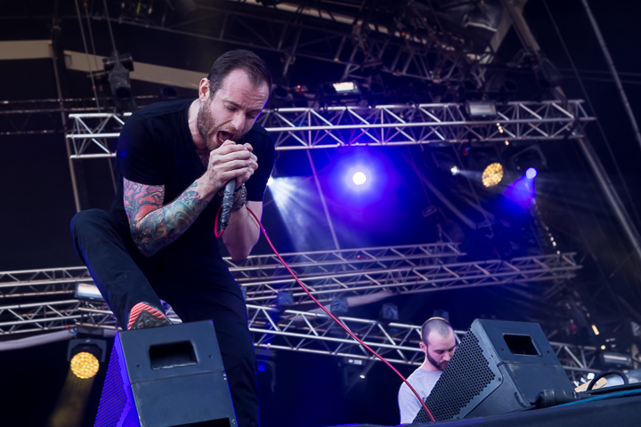 Doyle Airence @ Hellfest 2014, picture 2, photographed by Dorien Goetschalckx - FrontView Magazine