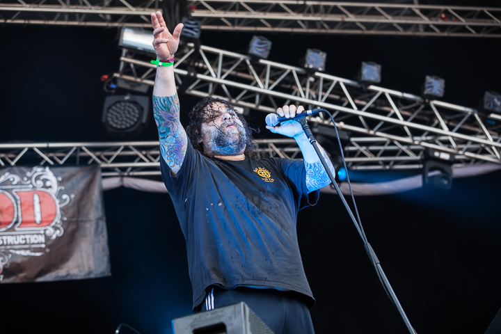 M.O.D. @ Hellfest 2014, picture 8, photographed by Dorien Goetschalckx - FrontView Magazine