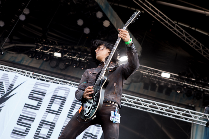Powerman 5000 @ Hellfest 2014, foto 1, foto's door Dorien Goetschalckx - FrontView Magazine