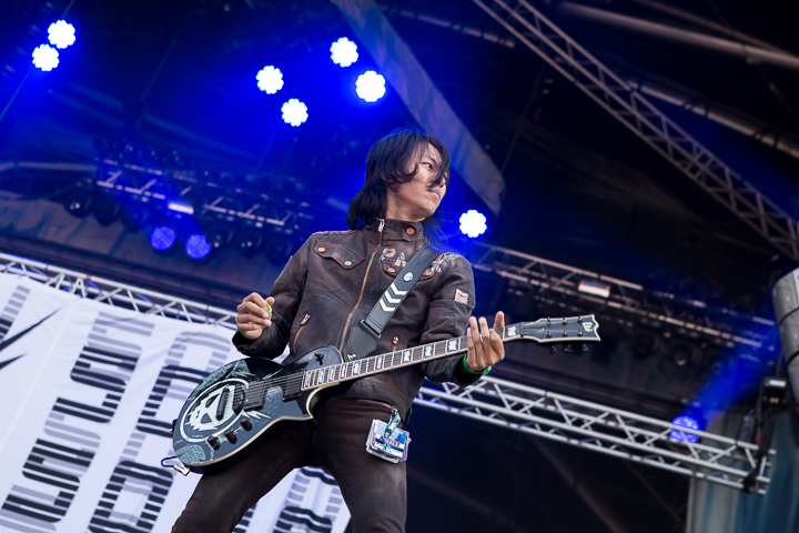 Powerman 5000 @ Hellfest 2014, foto 2, foto's door Dorien Goetschalckx - FrontView Magazine