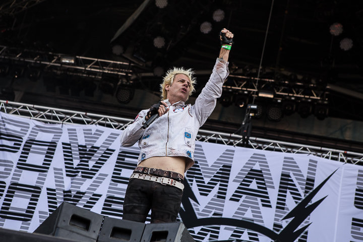 Powerman 5000 @ Hellfest 2014, foto 10, foto's door Dorien Goetschalckx - FrontView Magazine