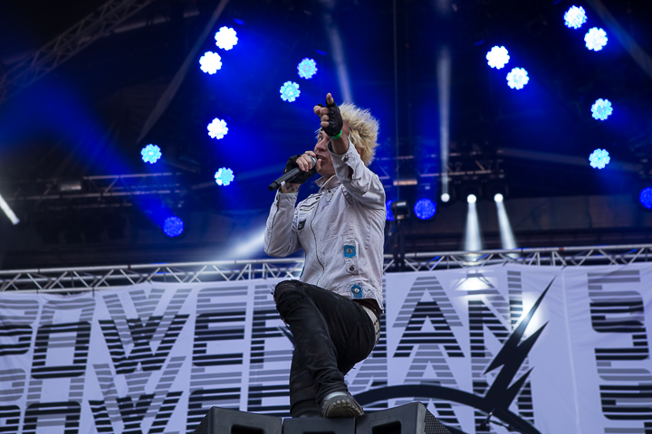 Powerman 5000 @ Hellfest 2014, foto 13, foto's door Dorien Goetschalckx - FrontView Magazine