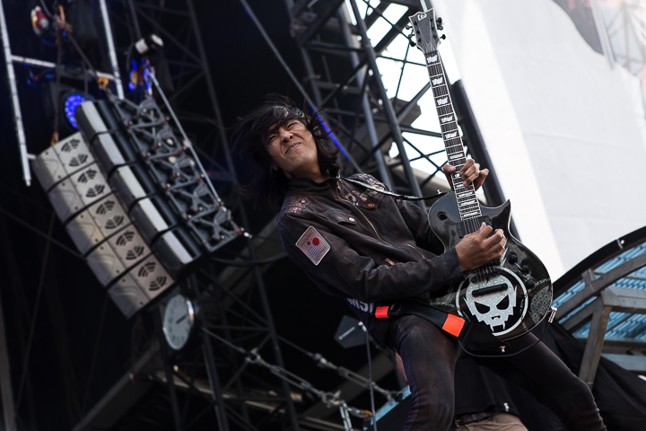 Powerman 5000 @ Hellfest 2014, foto 14, foto's door Dorien Goetschalckx - FrontView Magazine