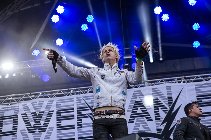 Powerman 5000 @ Hellfest 2014, foto 15, foto's door Dorien Goetschalckx - FrontView Magazine
