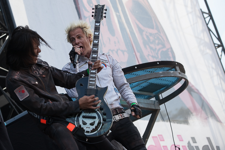 Powerman 5000 @ Hellfest 2014, foto 18, foto's door Dorien Goetschalckx - FrontView Magazine