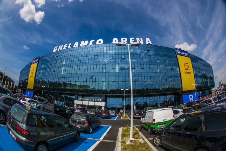 Love the samba - Belgie - Rusland @ Ghelamco arena Gent, picture 4, photographed by sven dullaert,   - FrontView Magazine