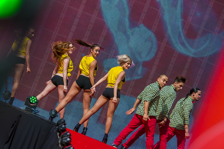 Love the samba - Belgie - Rusland @ Ghelamco arena Gent, picture 11, photographed by sven dullaert,   - FrontView Magazine