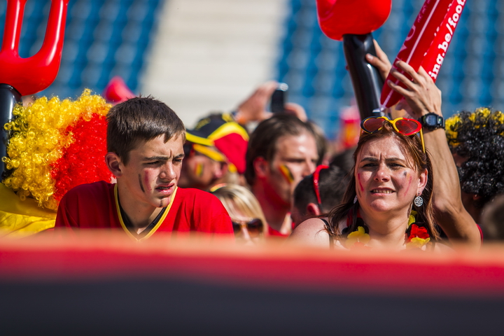 Love the samba - Belgie - Rusland @ Ghelamco arena Gent, picture 14, photographed by sven dullaert,   - FrontView Magazine