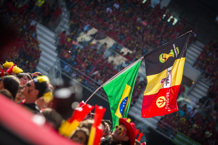 Love the samba - Belgie - Rusland @ Ghelamco arena Gent, picture 15, photographed by sven dullaert,   - FrontView Magazine