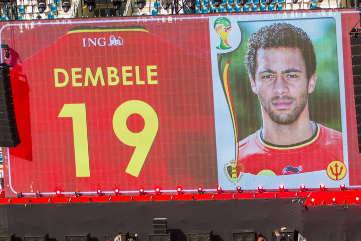 Love the samba - Belgie - Rusland @ Ghelamco arena Gent, picture 22, photographed by sven dullaert,   - FrontView Magazine