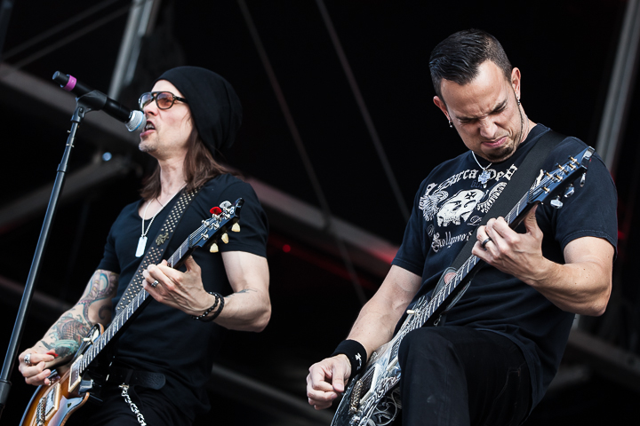 Alter Bridge @ Hellfest 2014, picture 3, photographed by Dorien Goetschalckx - FrontView Magazine