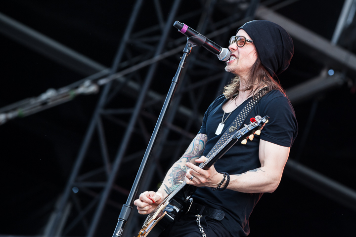 Alter Bridge @ Hellfest 2014, picture 6, photographed by Dorien Goetschalckx - FrontView Magazine