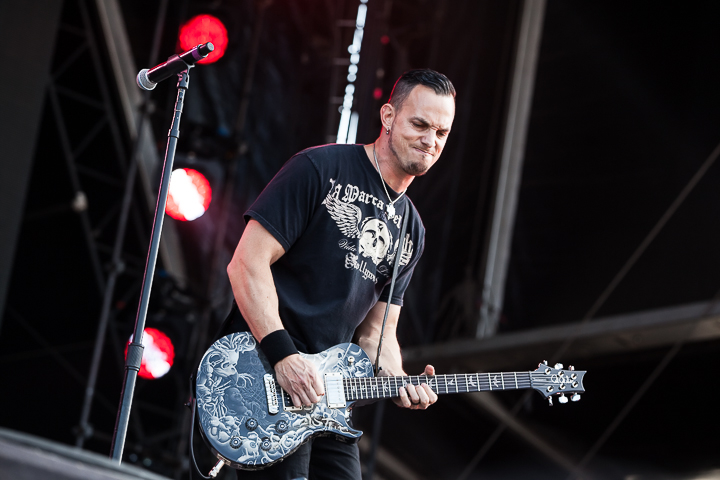Alter Bridge @ Hellfest 2014, picture 12, photographed by Dorien Goetschalckx - FrontView Magazine
