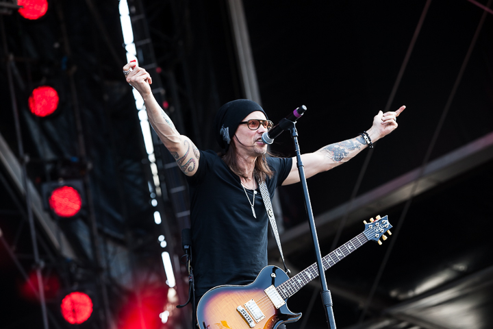 Alter Bridge @ Hellfest 2014, picture 13, photographed by Dorien Goetschalckx - FrontView Magazine
