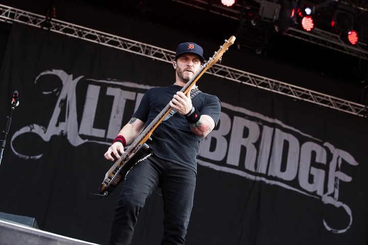 Alter Bridge @ Hellfest 2014, picture 15, photographed by Dorien Goetschalckx - FrontView Magazine