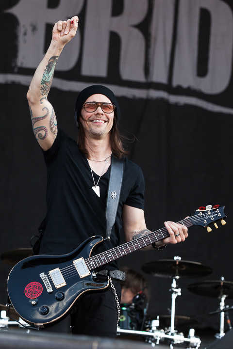 Alter Bridge @ Hellfest 2014, picture 23, photographed by Dorien Goetschalckx - FrontView Magazine