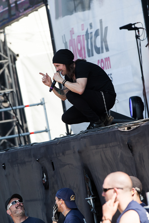 Alter Bridge @ Hellfest 2014, picture 24, photographed by Dorien Goetschalckx - FrontView Magazine