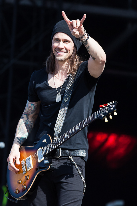 Alter Bridge @ Hellfest 2014, picture 25, photographed by Dorien Goetschalckx - FrontView Magazine