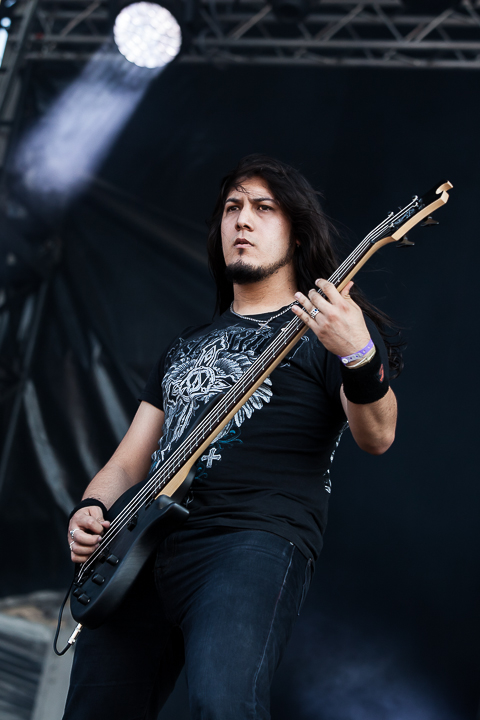 Annihilator @ Hellfest 2014, foto 2, foto's door Dorien Goetschalckx - FrontView Magazine