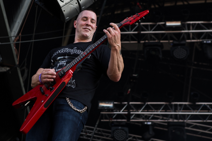 Annihilator @ Hellfest 2014, foto 5, foto's door Dorien Goetschalckx - FrontView Magazine