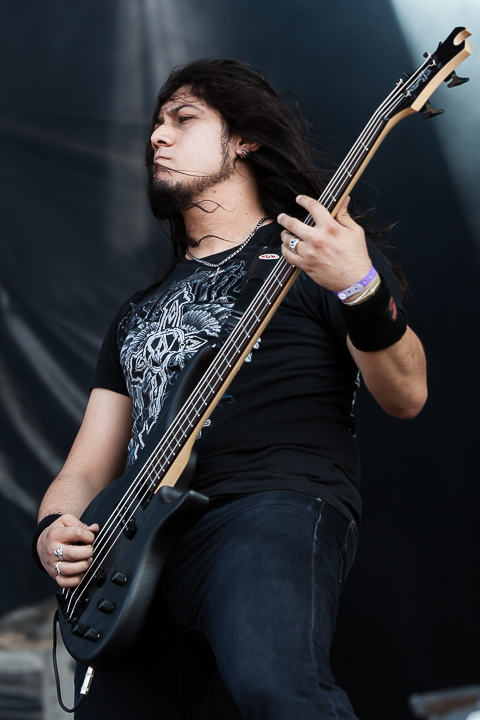 Annihilator @ Hellfest 2014, foto 10, foto's door Dorien Goetschalckx - FrontView Magazine