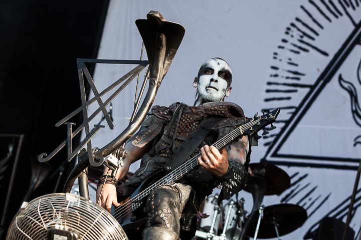 Behemoth @ Hellfest 2014, foto 2, foto's door Dorien Goetschalckx - FrontView Magazine