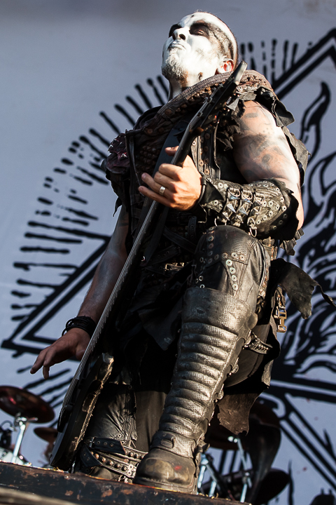 Behemoth @ Hellfest 2014, foto 8, foto's door Dorien Goetschalckx - FrontView Magazine
