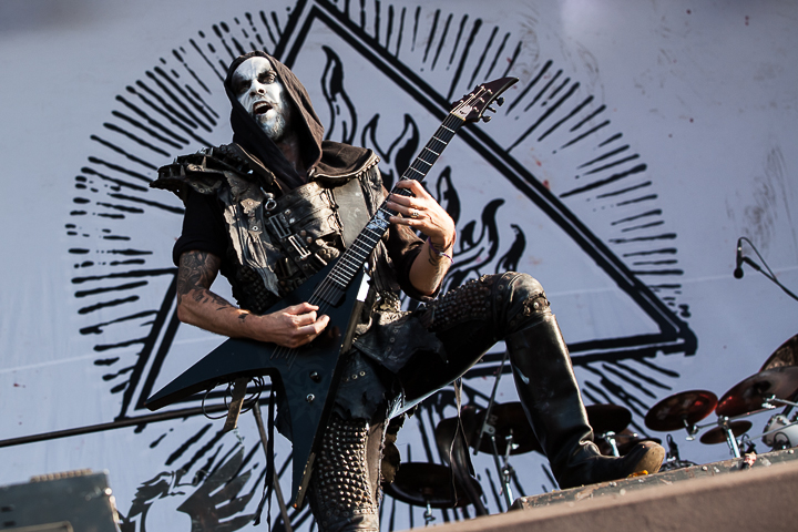 Behemoth @ Hellfest 2014, foto 11, foto's door Dorien Goetschalckx - FrontView Magazine