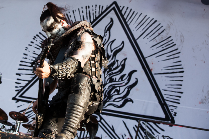 Behemoth @ Hellfest 2014, foto 14, foto's door Dorien Goetschalckx - FrontView Magazine