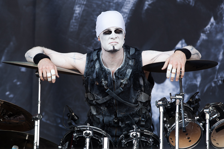 Powerwolf @ Hellfest 2014, picture 1, photographed by Dorien Goetschalckx - FrontView Magazine