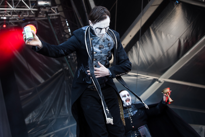 Powerwolf @ Hellfest 2014, picture 4, photographed by Dorien Goetschalckx - FrontView Magazine