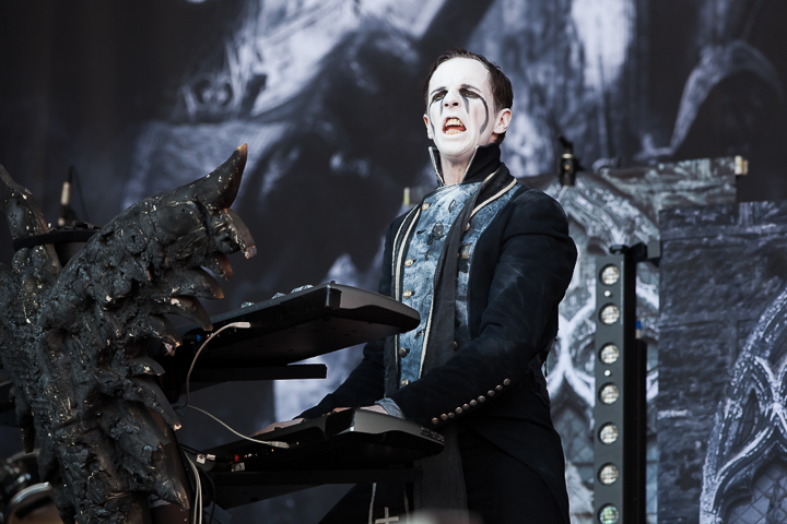 Powerwolf @ Hellfest 2014, picture 7, photographed by Dorien Goetschalckx - FrontView Magazine