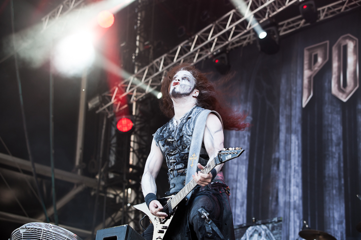 Powerwolf @ Hellfest 2014, picture 8, photographed by Dorien Goetschalckx - FrontView Magazine