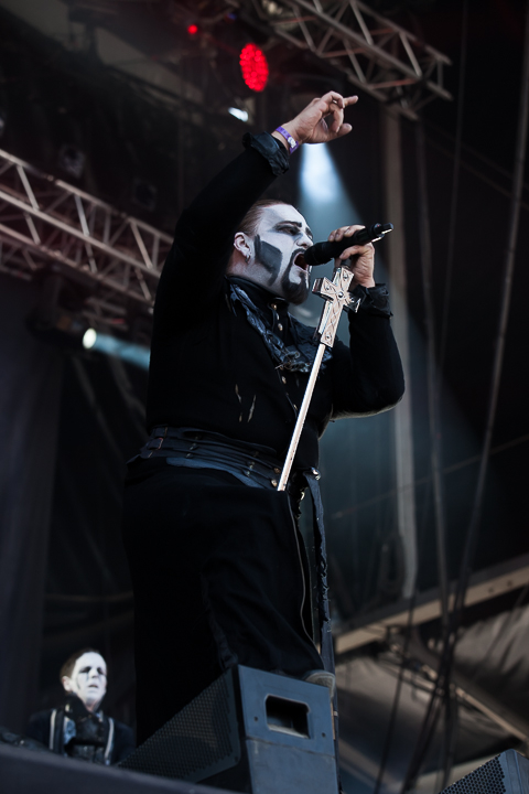 Powerwolf @ Hellfest 2014, picture 12, photographed by Dorien Goetschalckx - FrontView Magazine