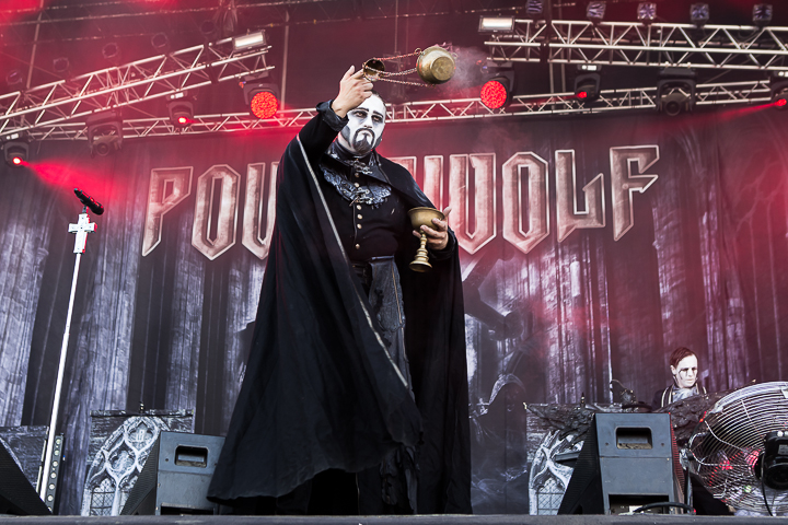 Powerwolf @ Hellfest 2014, picture 15, photographed by Dorien Goetschalckx - FrontView Magazine