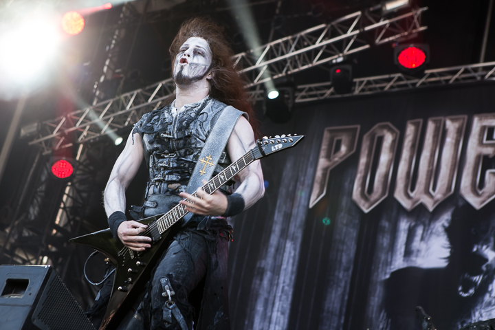 Powerwolf @ Hellfest 2014, picture 16, photographed by Dorien Goetschalckx - FrontView Magazine