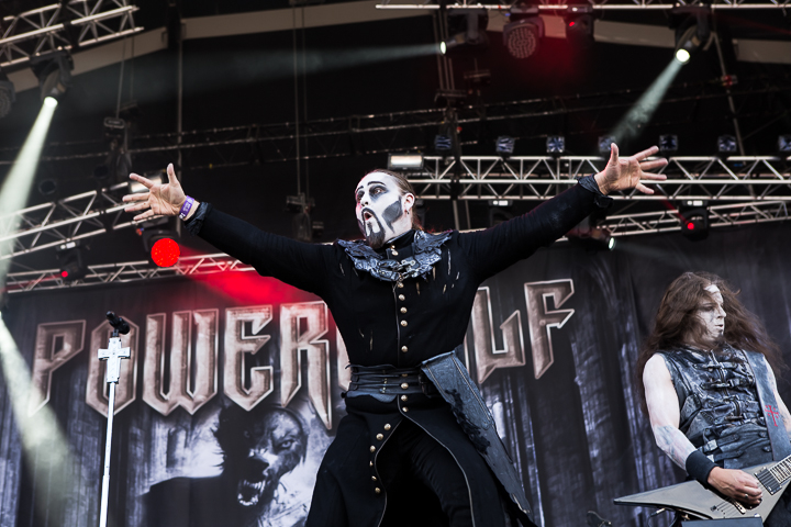 Powerwolf @ Hellfest 2014, picture 22, photographed by Dorien Goetschalckx - FrontView Magazine