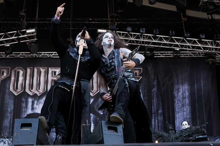 Powerwolf @ Hellfest 2014, picture 25, photographed by Dorien Goetschalckx - FrontView Magazine