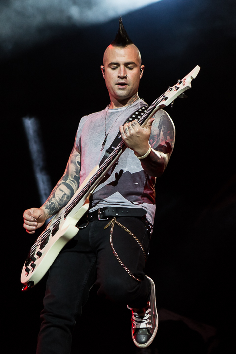 Avenged Sevenfold @ Hellfest 2014, picture 9, photographed by Dorien Goetschalckx - FrontView Magazine