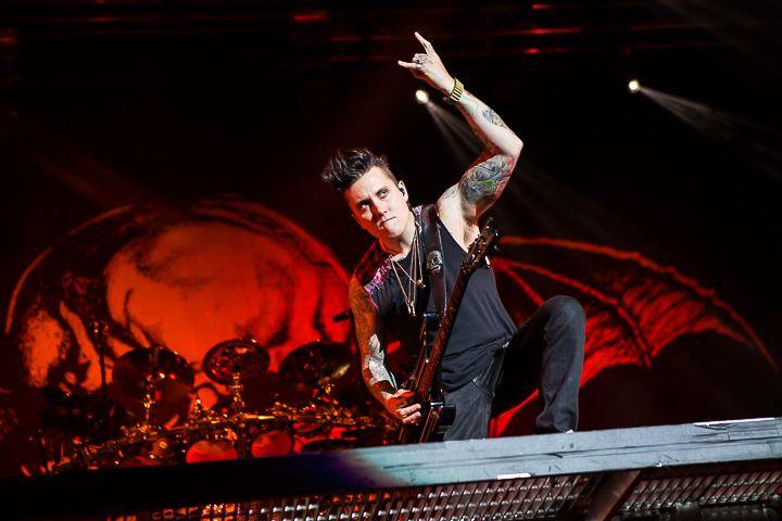 Avenged Sevenfold @ Hellfest 2014, picture 10, photographed by Dorien Goetschalckx - FrontView Magazine